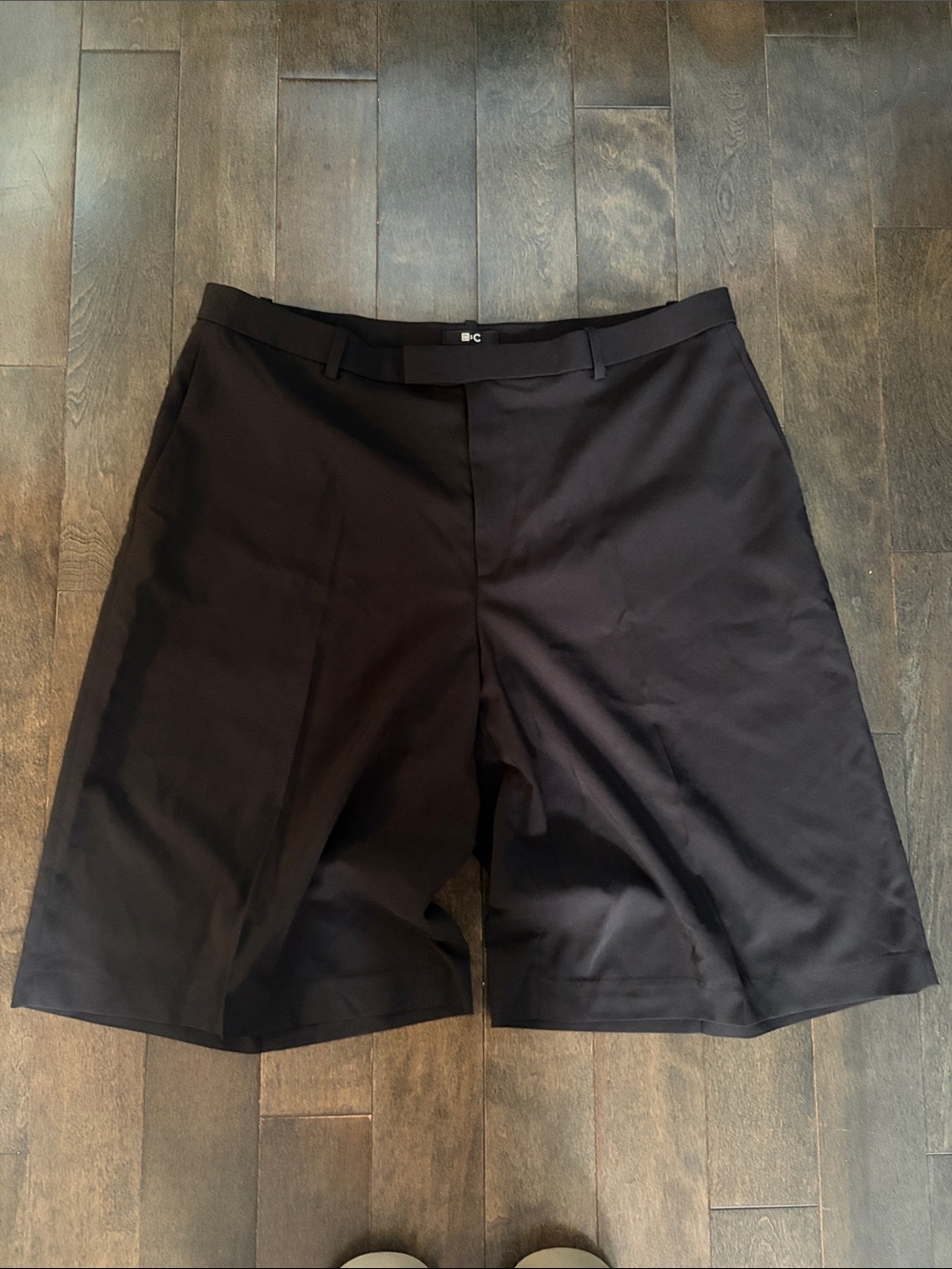 Uniqlo Black Flat Front Men's Shorts